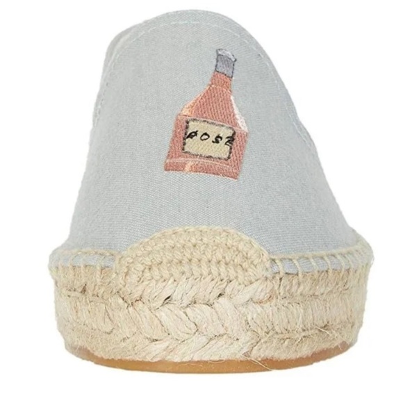 Soludos | NEW without Box La Vie en Rose Chambray Espadrilles Size 6 - Picture 7 of 14